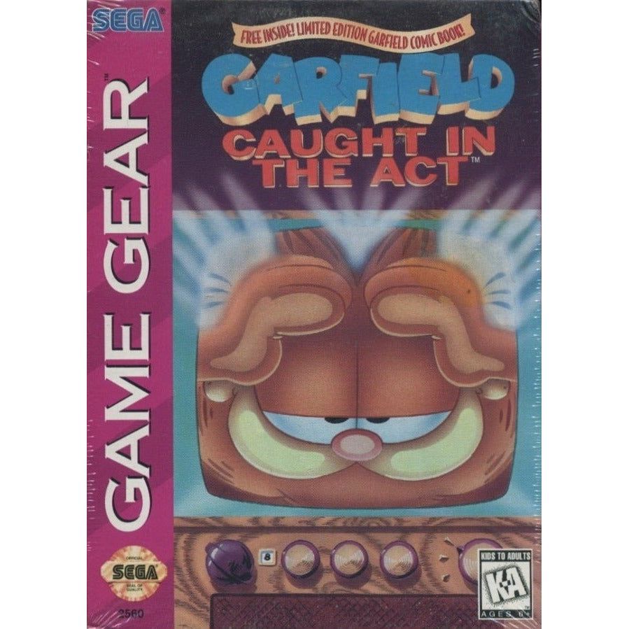 GameGear - Garfield Caught in the Act (Cartridge Only)
