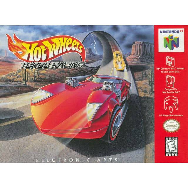 N64 - Hot Wheels Turbo Racing (Complet en boîte)