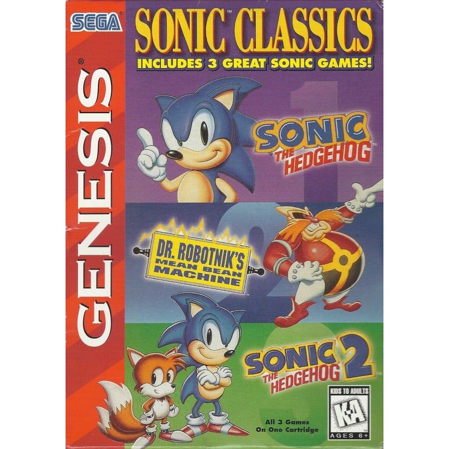 Genesis - Sonic Classics (Cartridge Only)