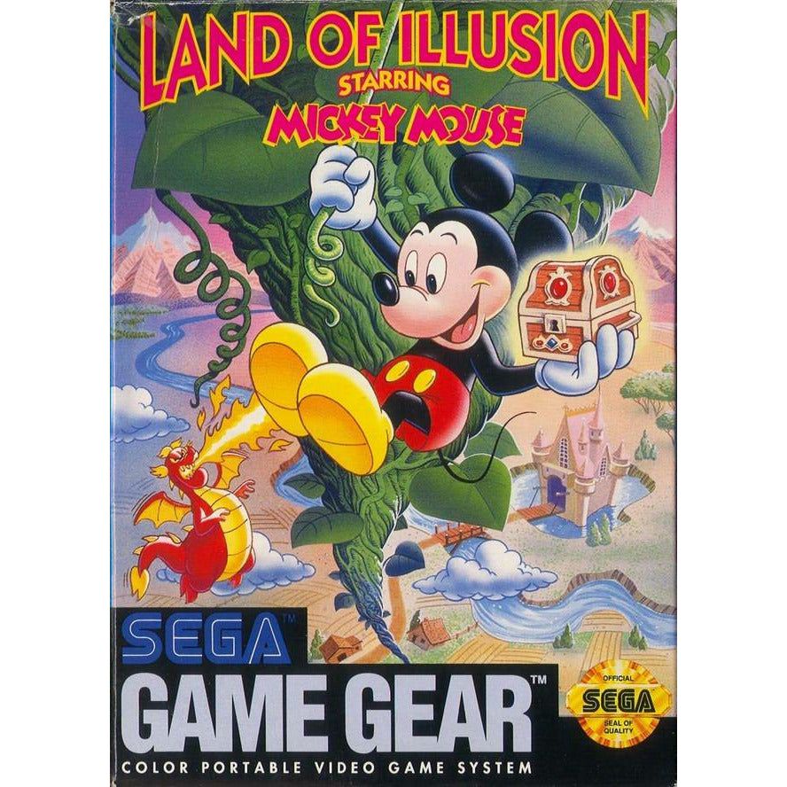 GameGear - Land Of Illusion avec Mickey Mouse (cartouche uniquement)