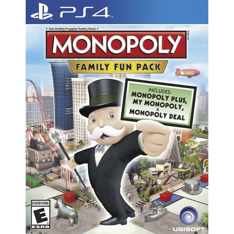 PS4 - Pack amusant en famille Monopoly