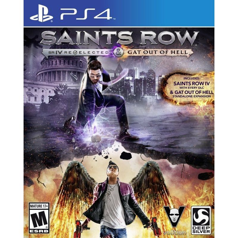 PS4 - Saints Row IV réélu et Gat Out of Hell première édition