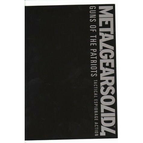 Metal Gear Solid 4 - Guns of the Patriots Tactical Espionage Action Art Book