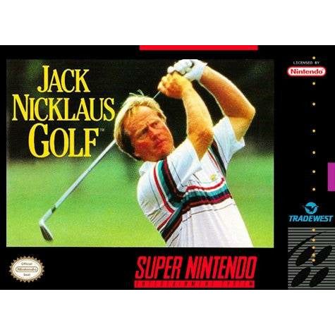 SNES - Jack Nicklaus Golf (Complet en boîte)