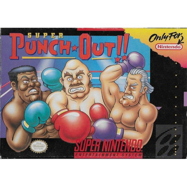 SNES - Super Punch Out (complet dans la boîte)