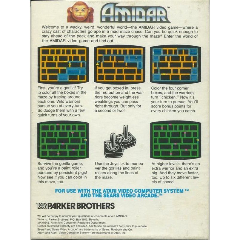 Atari 2600 - Amidar (cartouche uniquement)