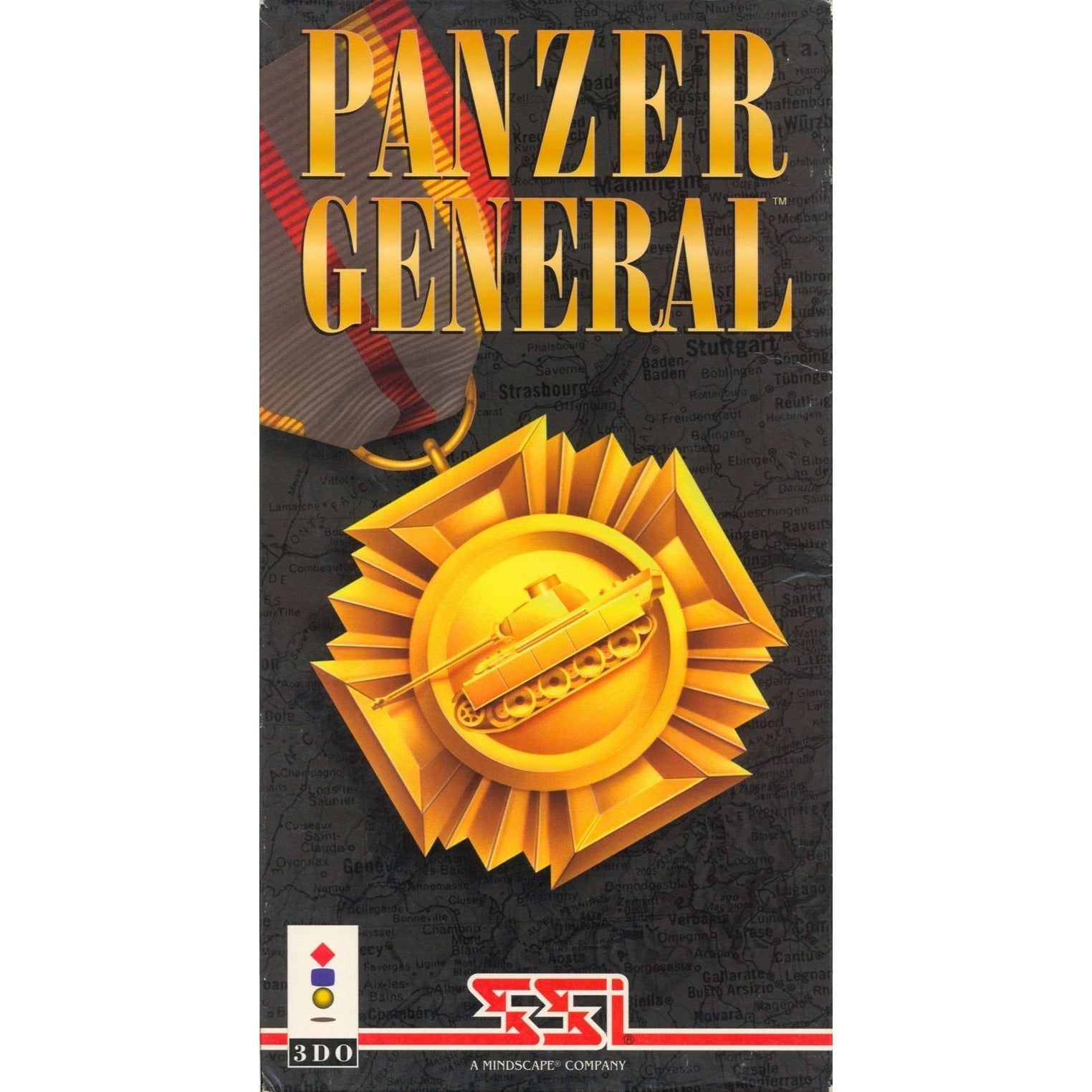 3DO - Panzer General (Printed Cover Art)