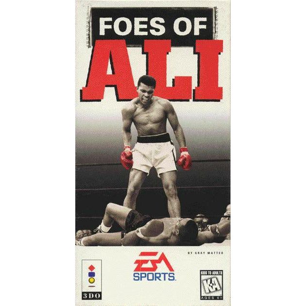 3DO - Foes of Ali (Couverture imprimée)