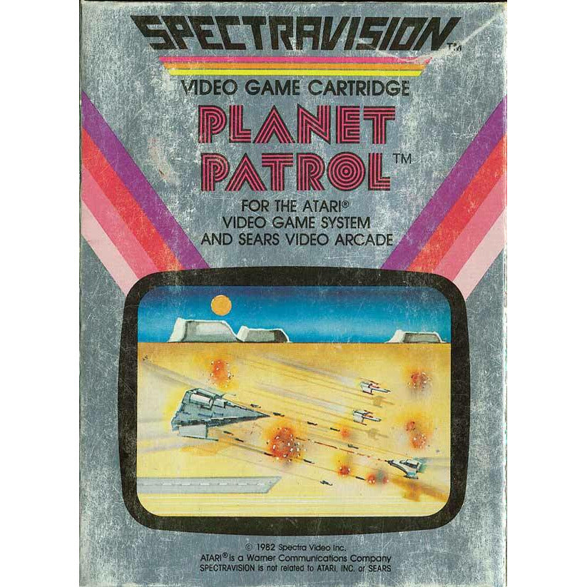 Atari 2600 - Planet Patrol (Cartridge Only)