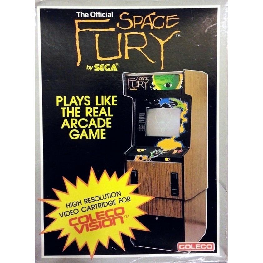 ColecoVision - Space Fury (cartouche uniquement)