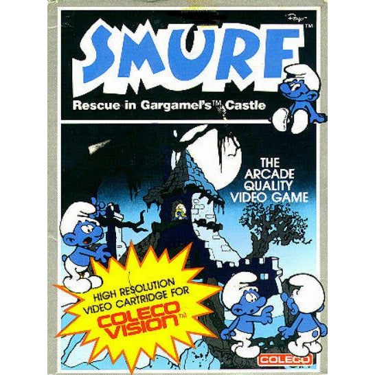 ColecoVision - Smurf: Rescue in Gargamel's Castle (Cartridge Only)
