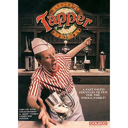 ColecoVision - Tapper Root Beer (cartouche uniquement)