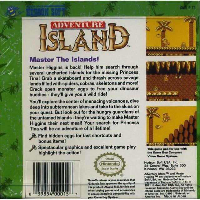 GB - Adventure Island (cartouche uniquement)