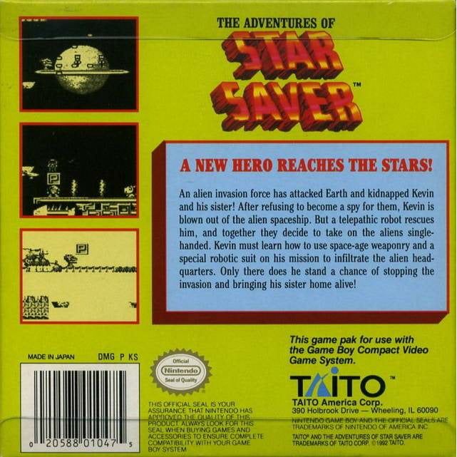 GB - The Adventures of Star Saver (Cartridge Only)
