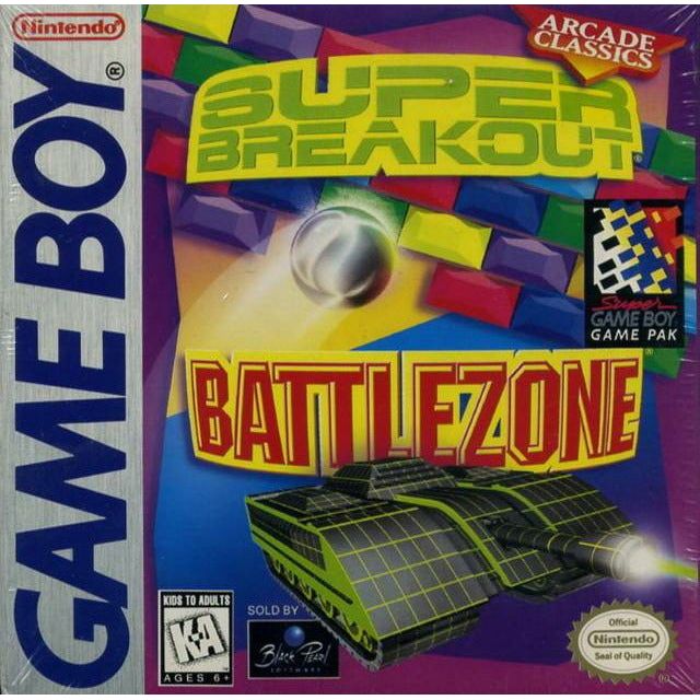 GB - Arcade Classics Super Breakout Battlezone (cartouche uniquement)