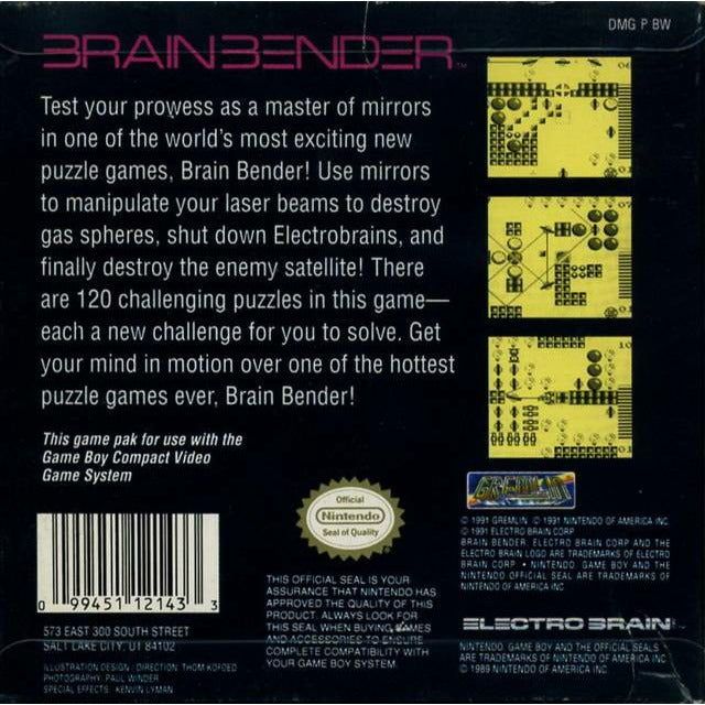 GB - Brain Bender (Cartridge Only)