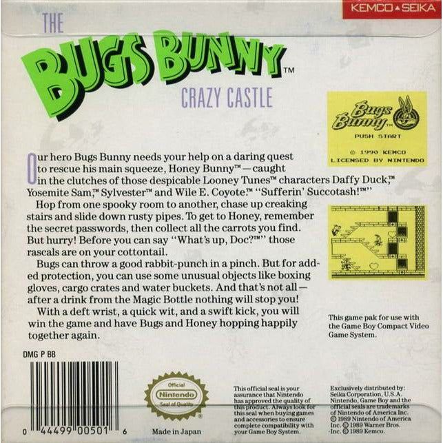 GB - The Bugs Bunny Crazy Castle (cartouche uniquement)