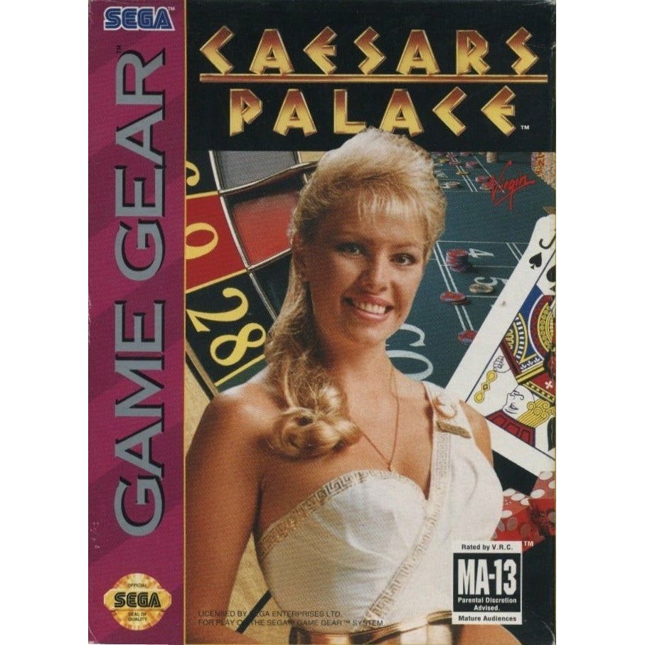 GameGear - Caesars Palace (cartouche uniquement)