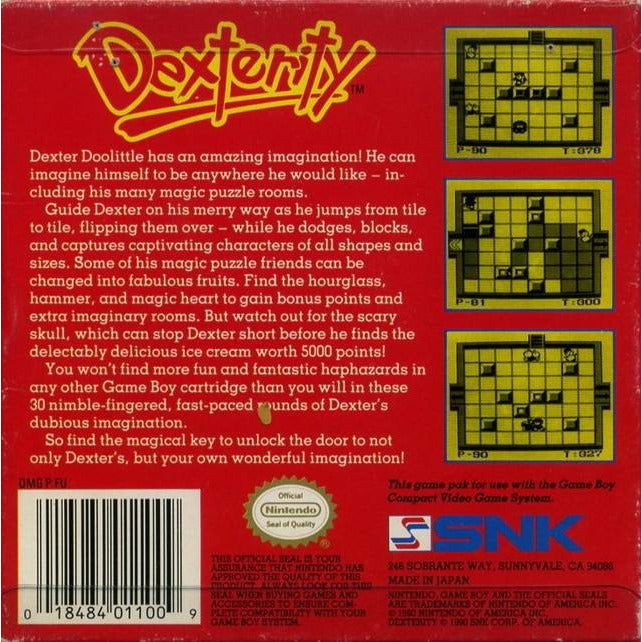 GB - Dexterity (Cartridge Only)