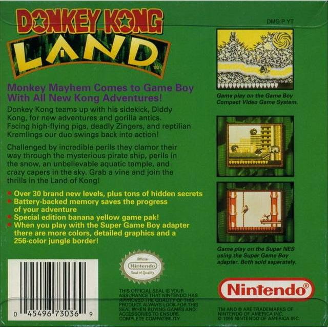 GB - Donkey Kong Land (cartouche uniquement)