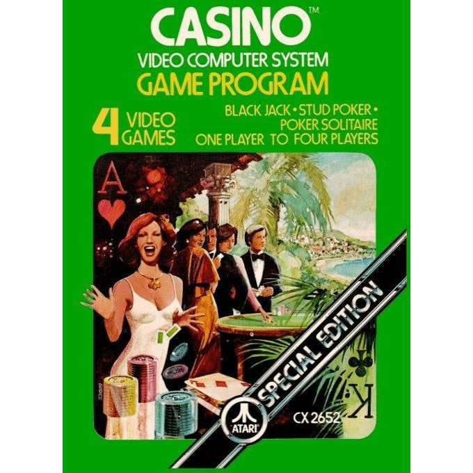 Atari 2600 - Casino (cartouche uniquement) 