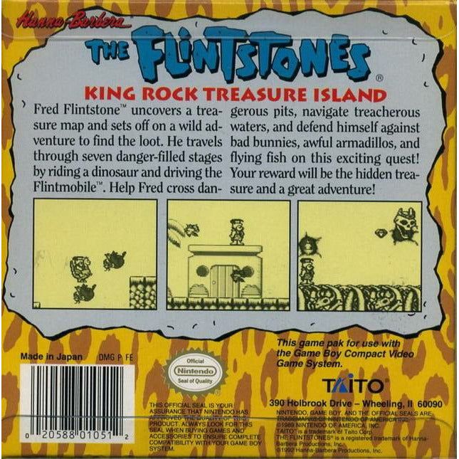 GB - The Flintstones - King Rock Treasure Island (Cartridge Only)