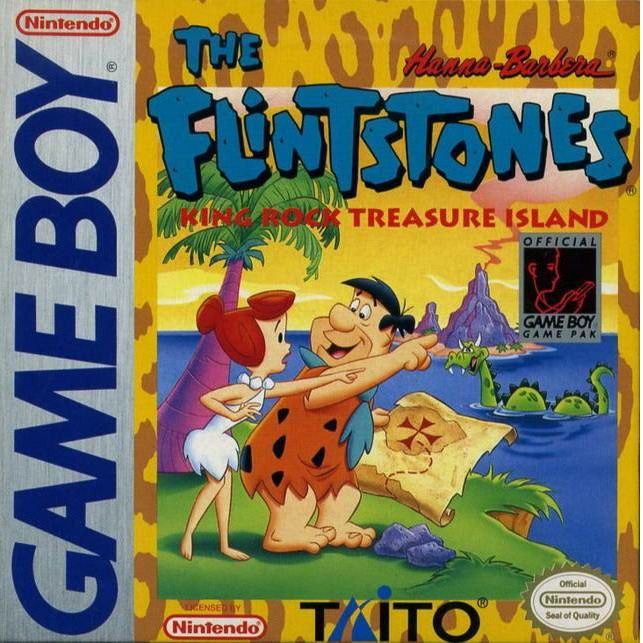GB - Les Flintstones - King Rock Treasure Island (Cartouche uniquement)