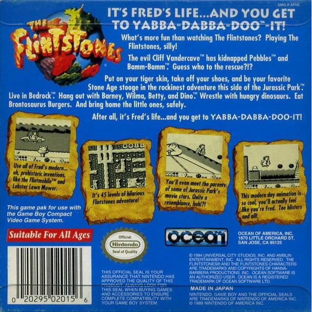 GB - The Flintstones (Cartridge Only)