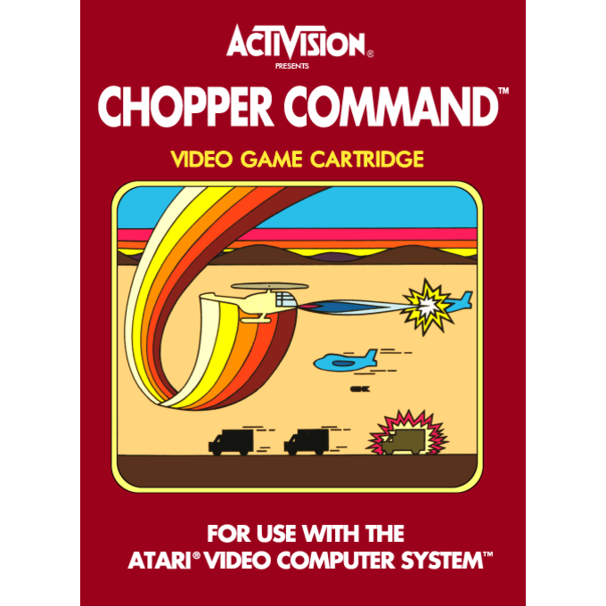 Atari 2600 - Chopper Command (Cartridge Only)