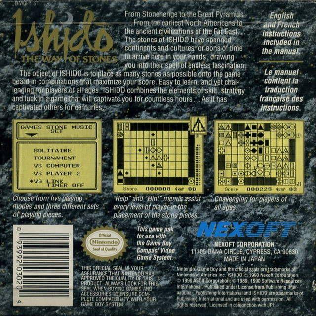 GB - Ishido - La Voie de la Pierre (Cartouche Uniquement)