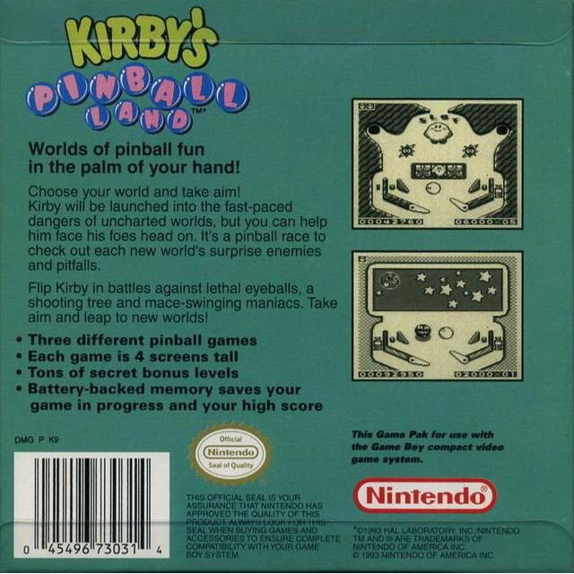 GB - Kirby's Pinball Land (Cartridge Only)
