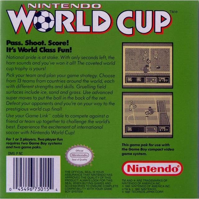GB - Nintendo World Cup (Cartridge Only)
