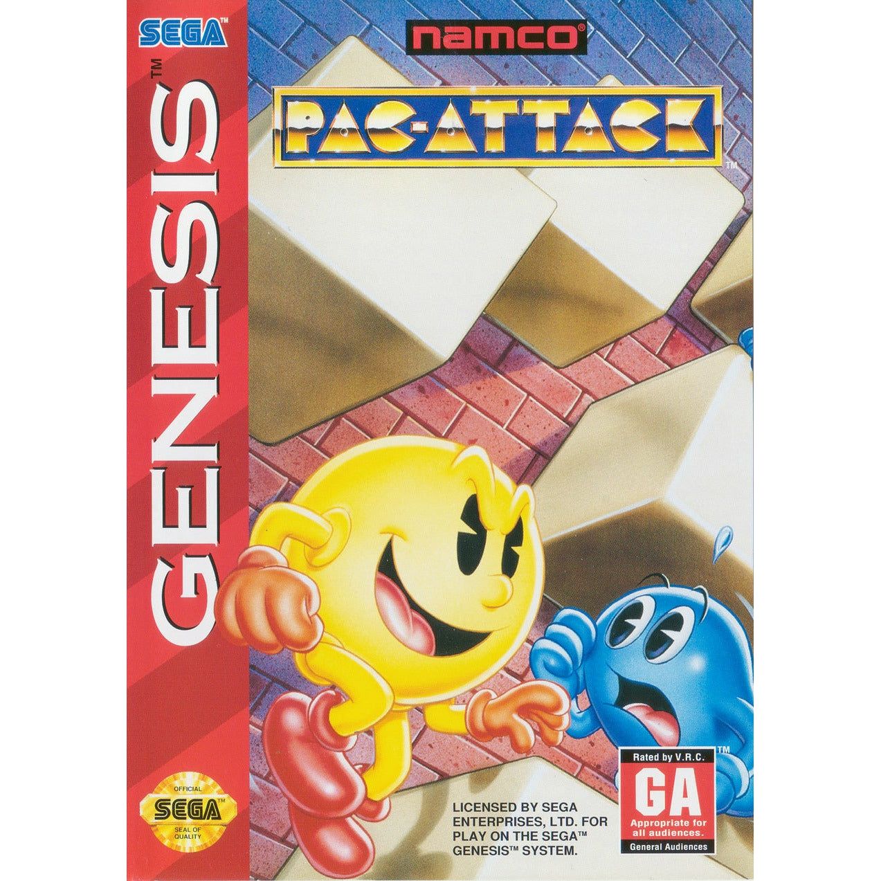 Genesis - Pac-Attack (Cartridge Only)