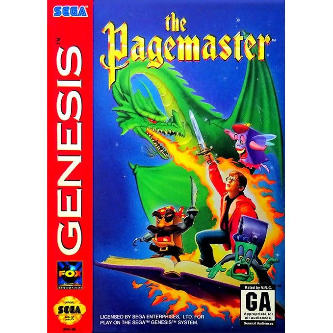 Genesis - The Pagemaster (Cartridge Only)