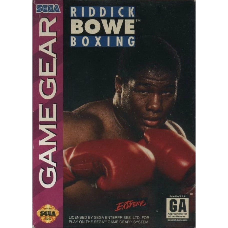 GameGear - Riddick Bowe Boxing (Cartridge Only)