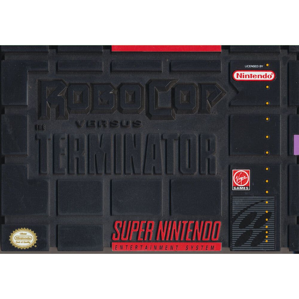 SNES - Robocop Versus The Terminator (Complete in Box / No Manual)