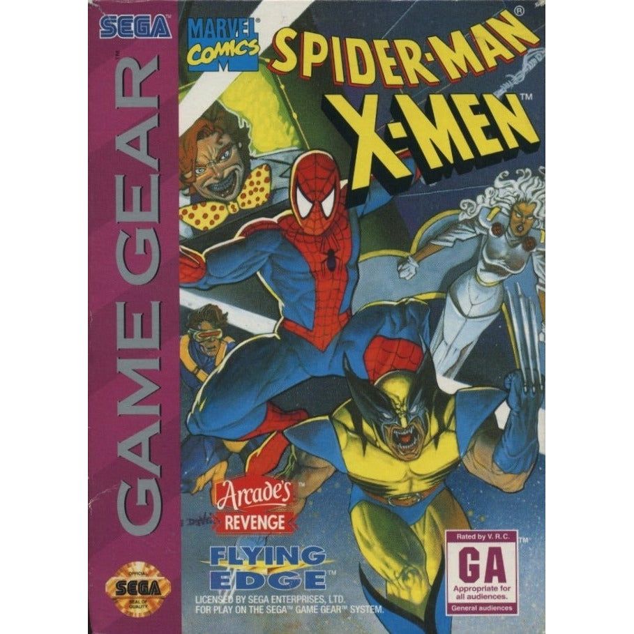 GameGear - Spider-Man X-Men Arcade's Revenge (cartouche uniquement)