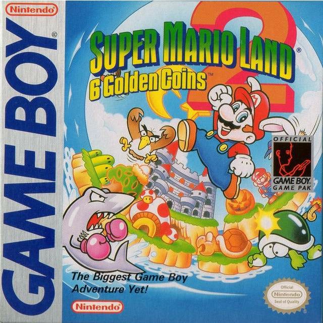 GB - Super Mario Land 2 6 Pièces d'Or (Complet en Boite)