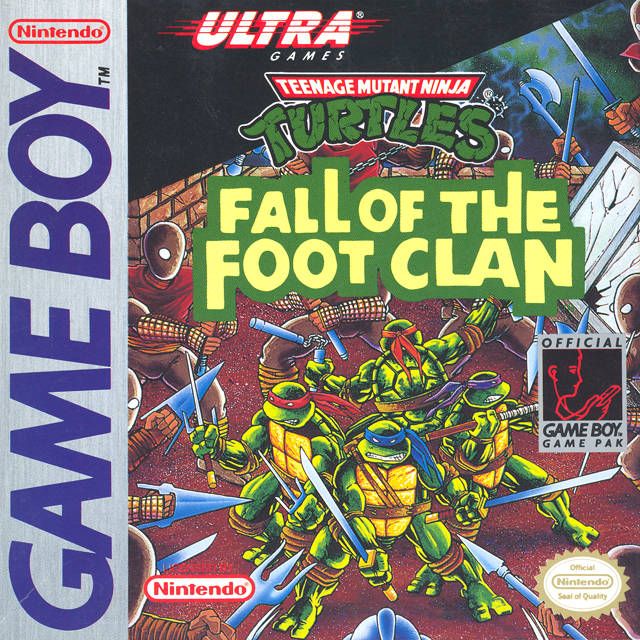 GB - Teenage Mutant Ninja Turtles Chute du clan Foot