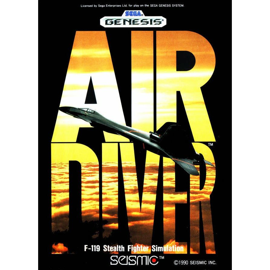 Genesis - Air Diver (Cartridge Only)