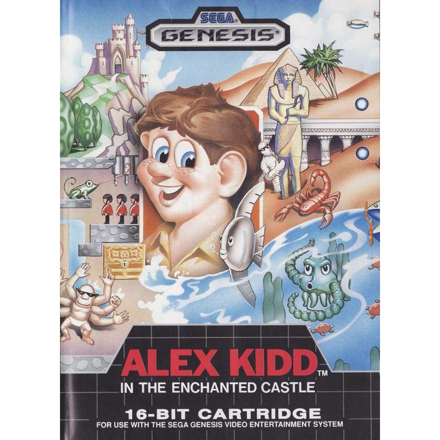 Genesis - Alex Kidd and the Enchanted Castle (Cartridge Only)
