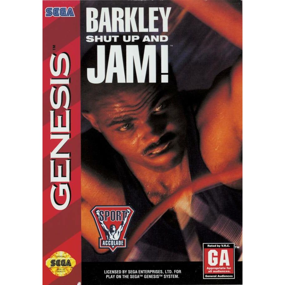 Genesis - Barkley Shut Up and Jam (cartouche uniquement)