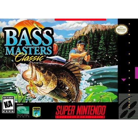 SNES - Bass Masters Classic (complet en boîte)