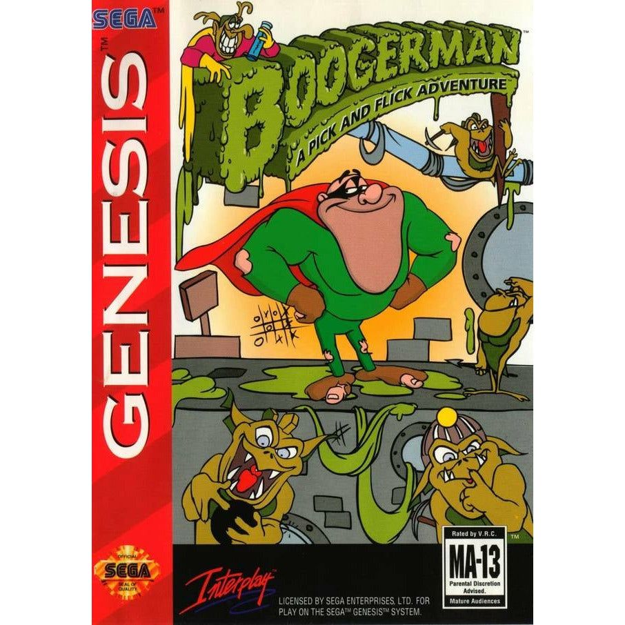 Genesis - Boogerman A Pick And Flick Adventure (Cartridge Only)