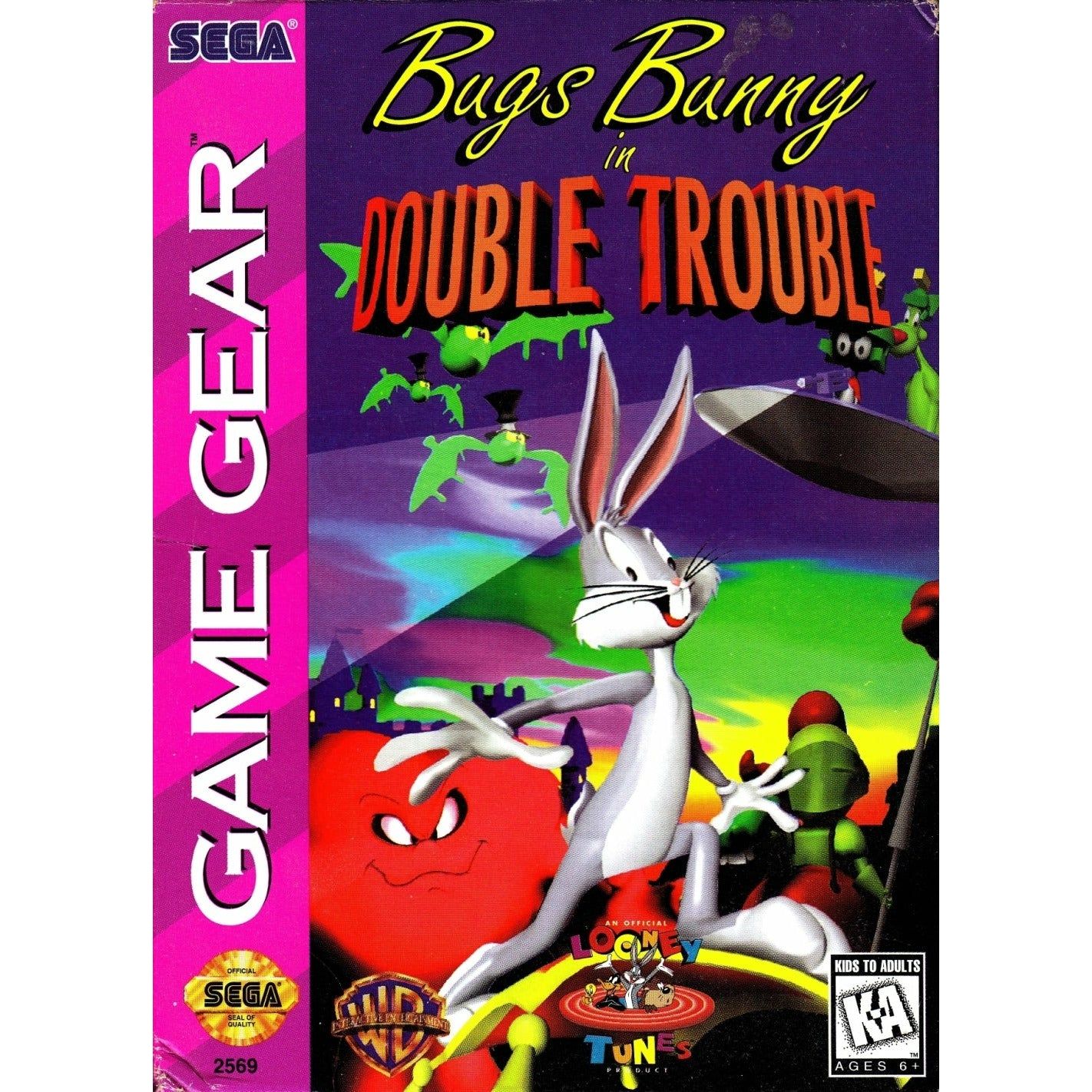 Gamegear - Bugs Bunny In Double Trouble (cartouche uniquement)