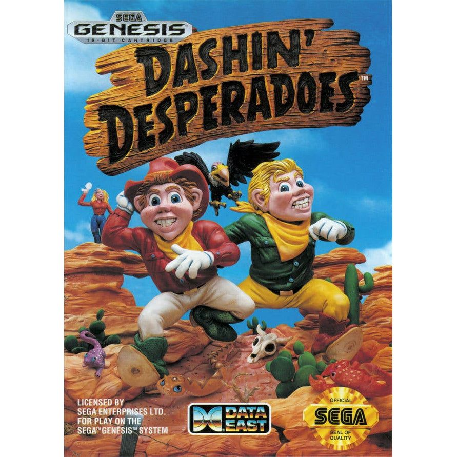 Genesis - Dashin Desperadoes (In Case / With Manual)