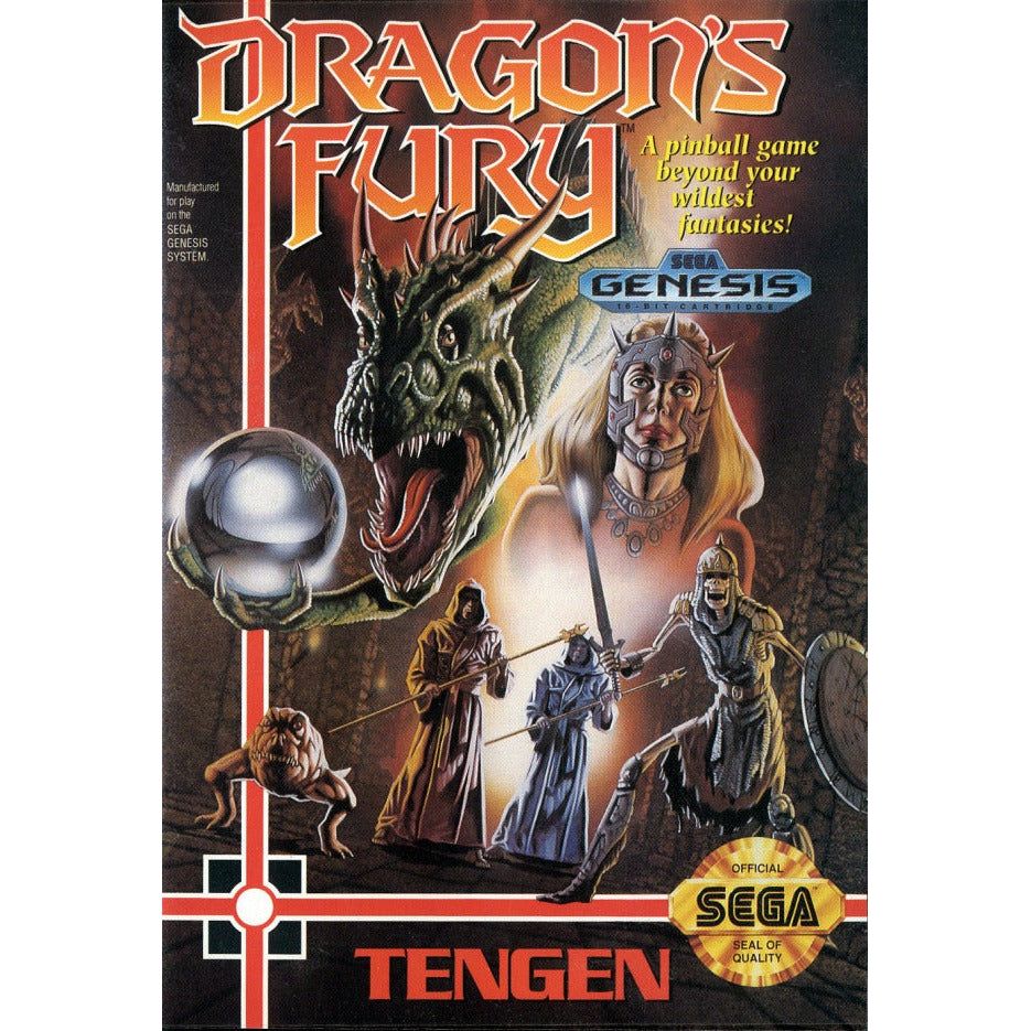 Genesis - Dragon's Fury (Cartridge Only)