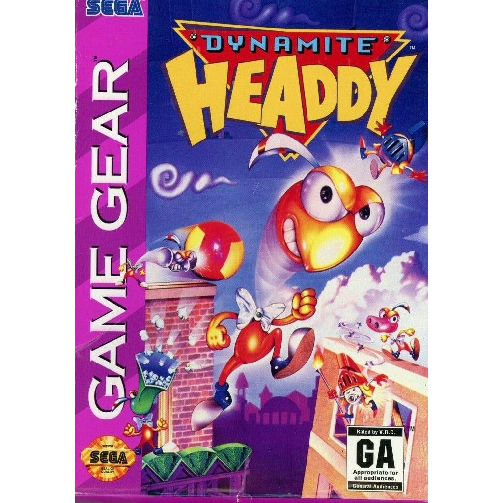 GameGear - Dynamite Headdy (cartouche uniquement)
