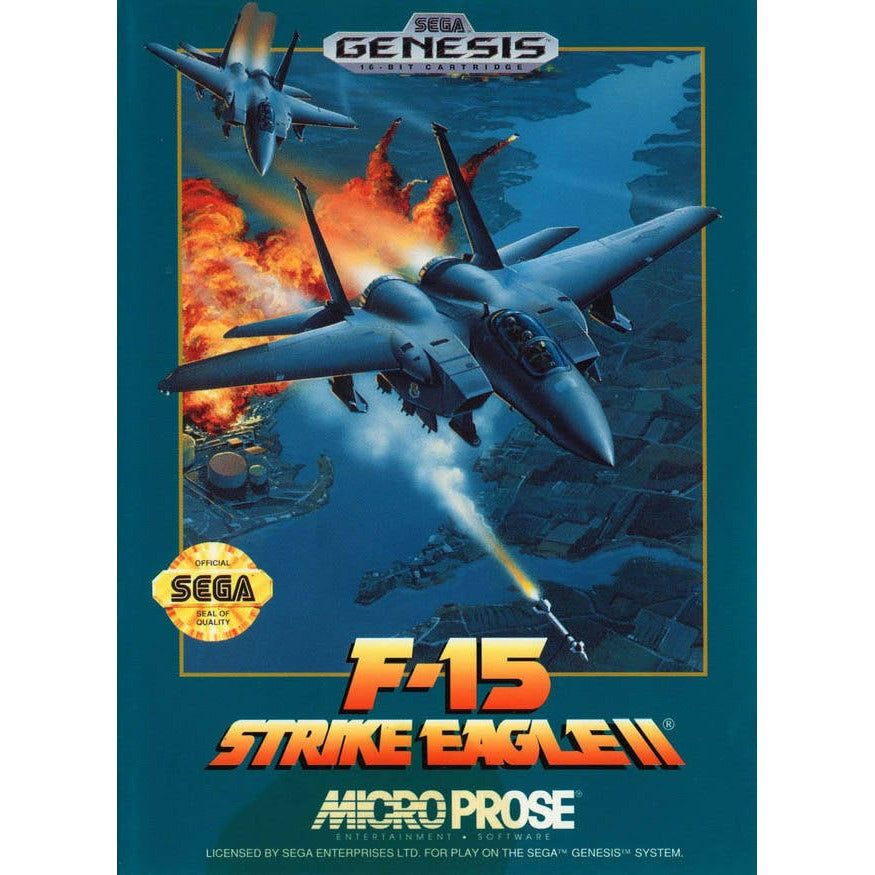 Genesis - F-15 Strike Eagle II (Cartridge Only)