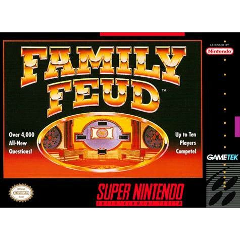 SNES - Family Feud (Complete in Box)